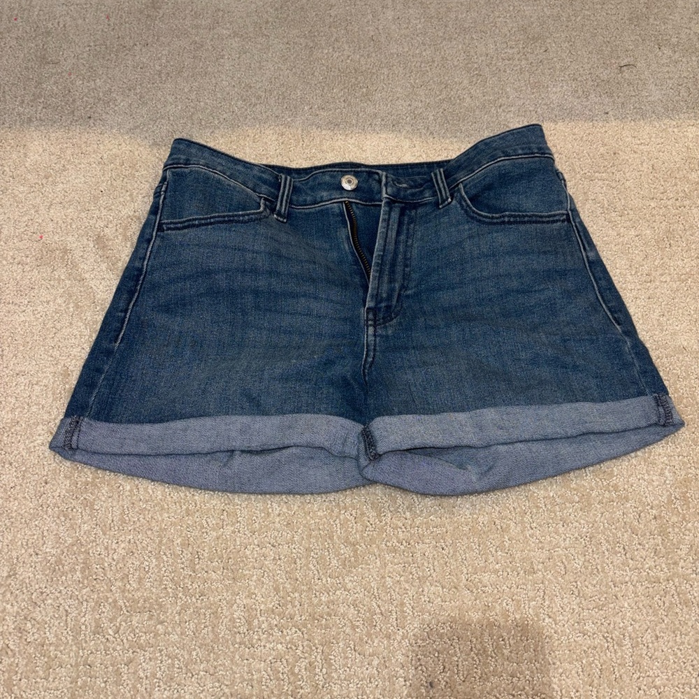 Old Navy Blue Jean Shorts with Rolled Hems